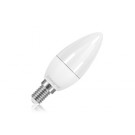 Candle 3.4W (20W) 2400K 230lm E14 Non-Dimmable Frosted Lamp, 280° beam angle
